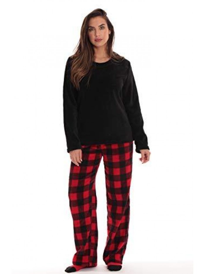 Love Ultra-Soft Women’s Pajama Pant Set - Nightgown with Matching Socks 