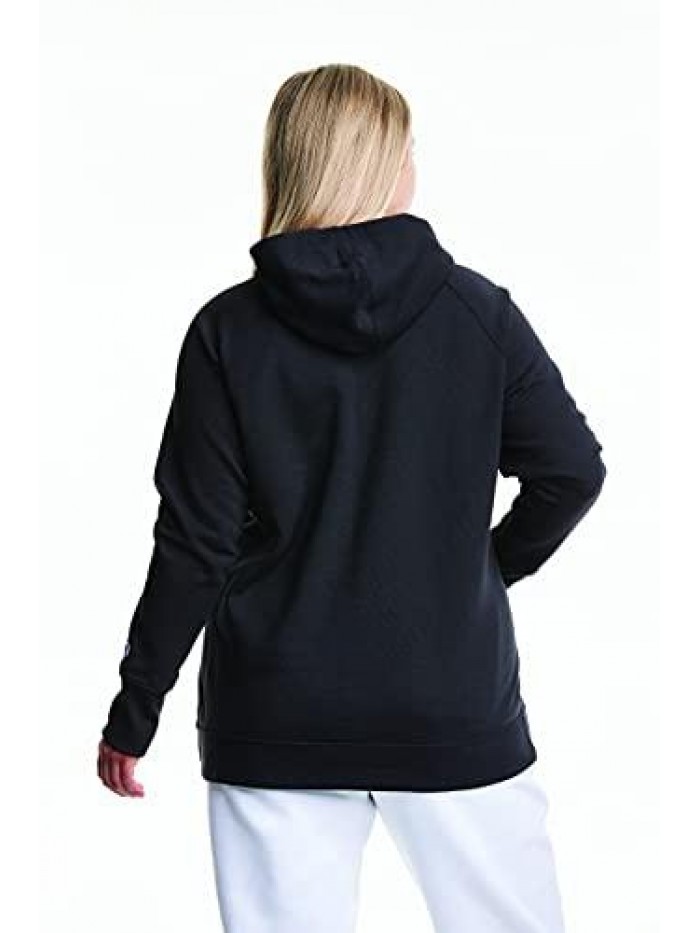 Women's Plus Powerblend Hoodie, Classic Script 