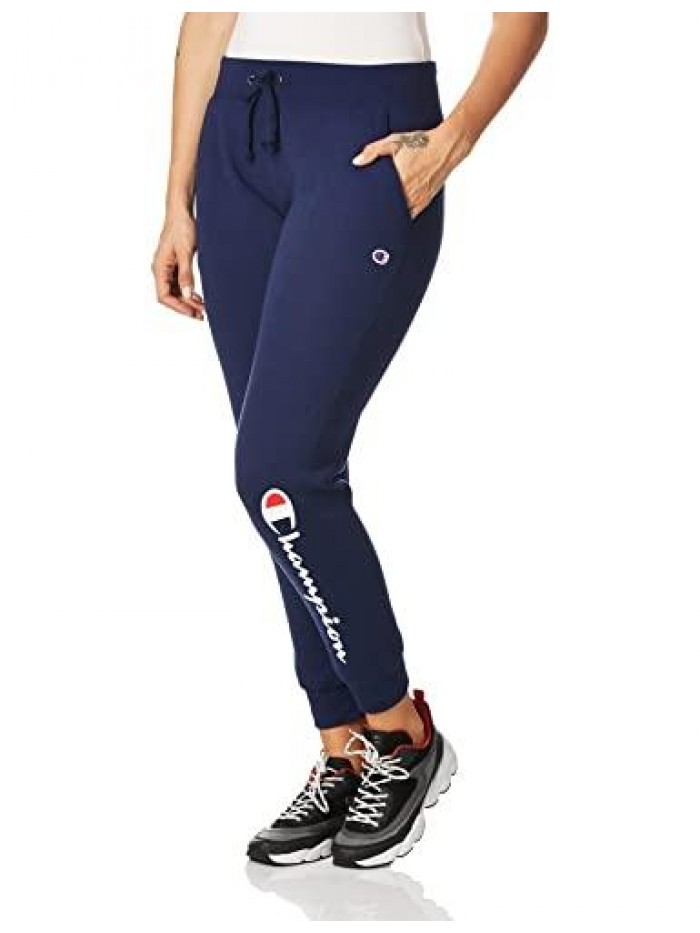 Women's Powerblend Joggers, Script Logo 