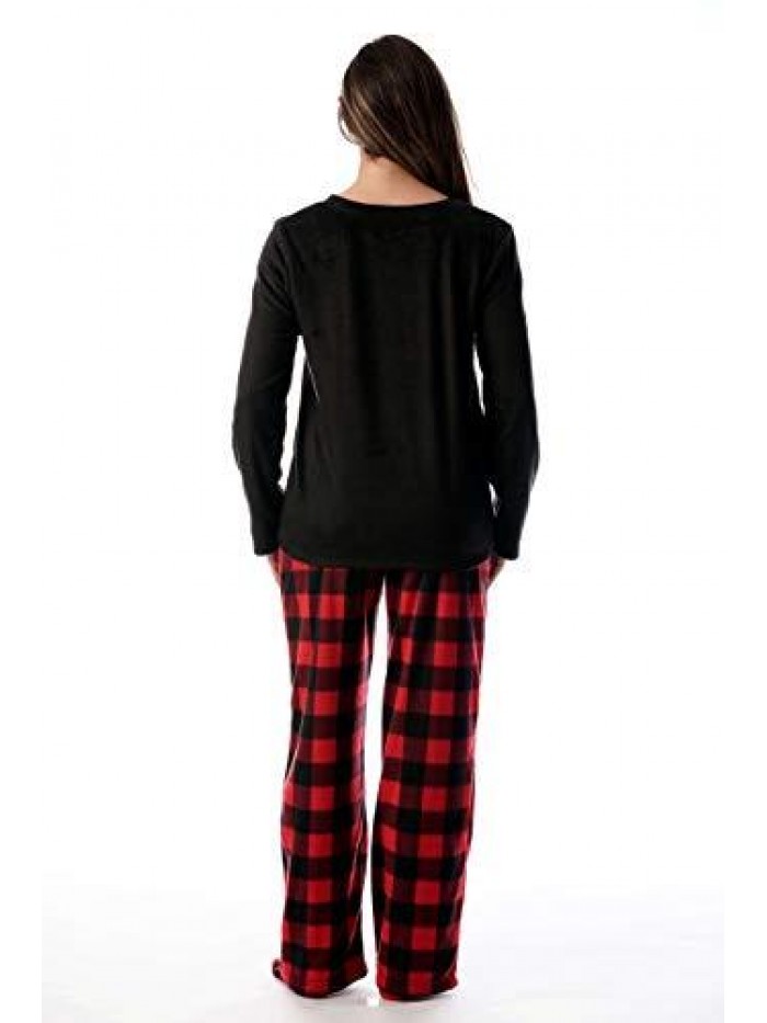 Love Ultra-Soft Women’s Pajama Pant Set - Nightgown with Matching Socks 