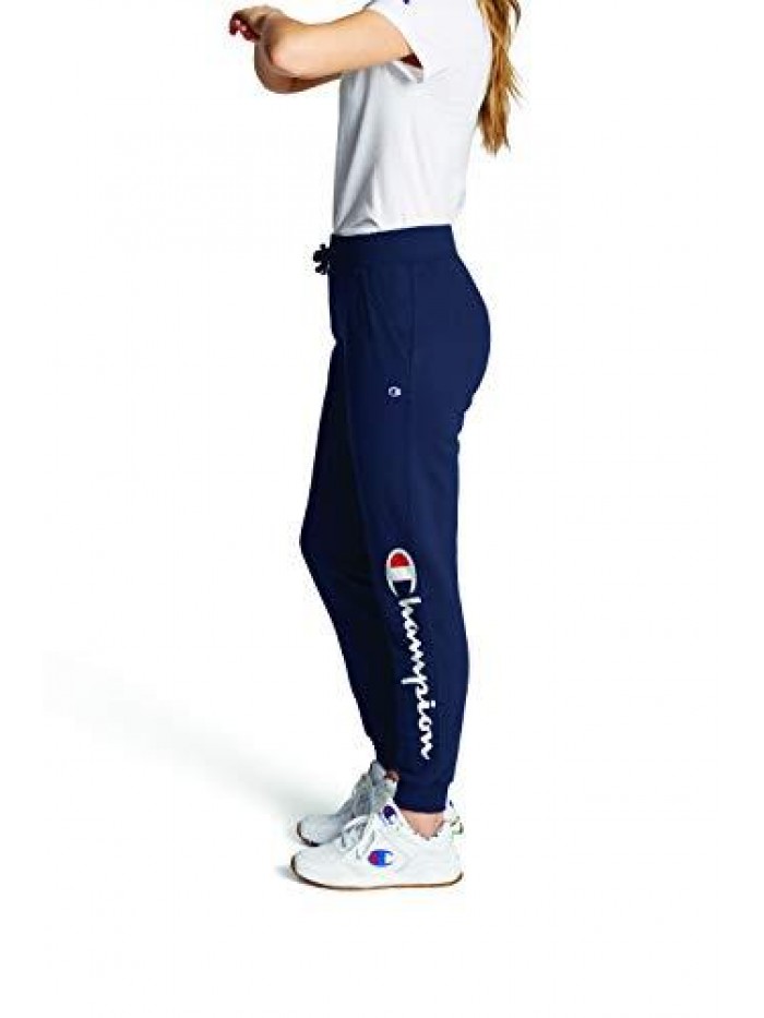 Women's Powerblend Joggers, Script Logo 