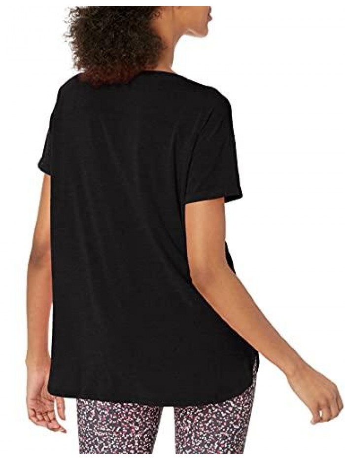 Women's Studio Relaxed-Fit Lightweight Crewneck T-Shirt  