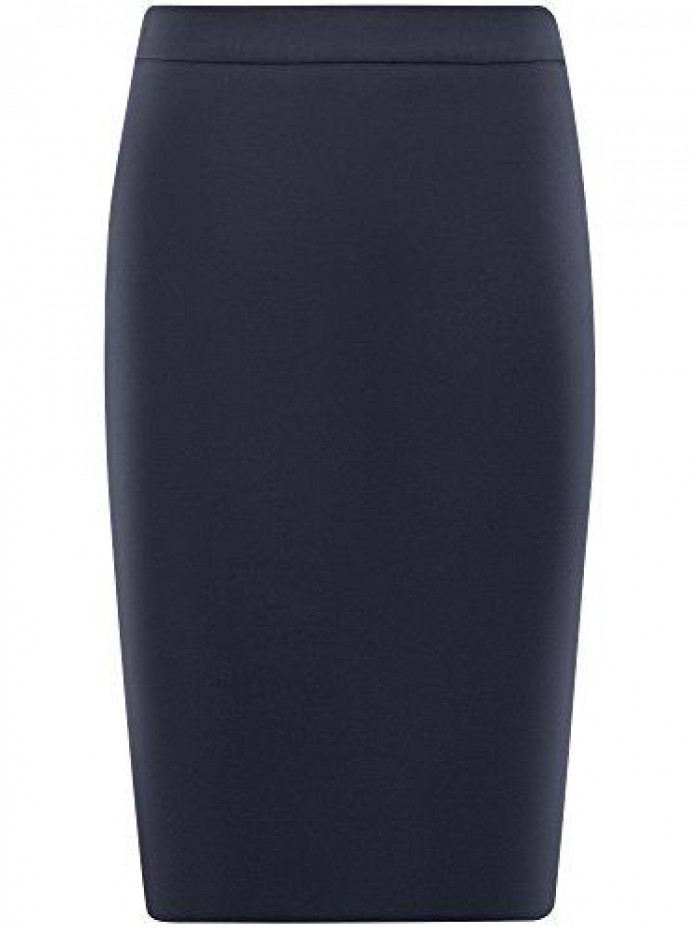 Collection Women's Basic Straight Skirt 