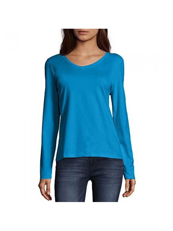 Women’s Perfect-T Long Sleeve V-neck T-shirt 