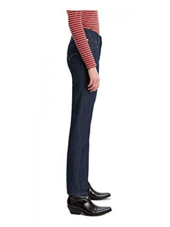 Women's Classic Straight Jeans Pants (Standard and Plus) 