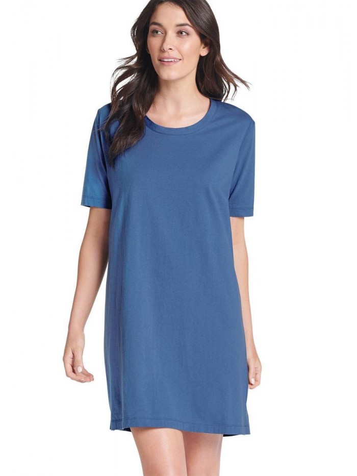 Women's Sleepwear Everyday Essentials 100% Cotton Short Sleeve Sleepshirt 