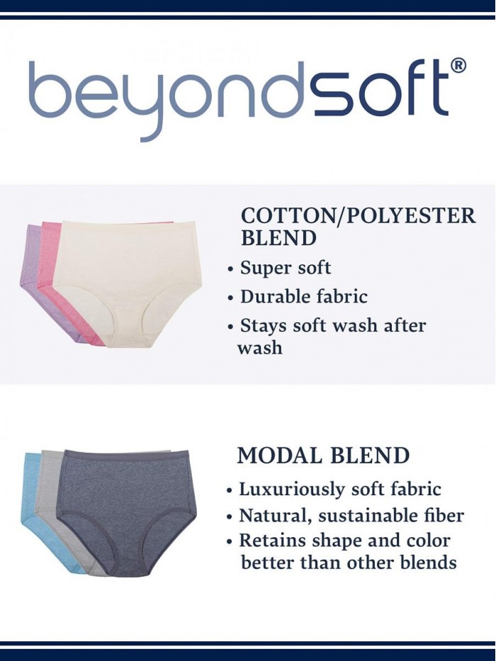 of the Loom Women's Beyondsoft Underwear (Regular & Plus Size) 