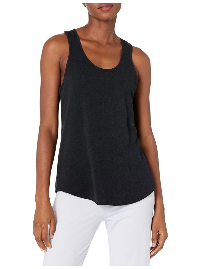 Women's Relaxed-Fit Lightweight Lounge Terry Racerback Tank  