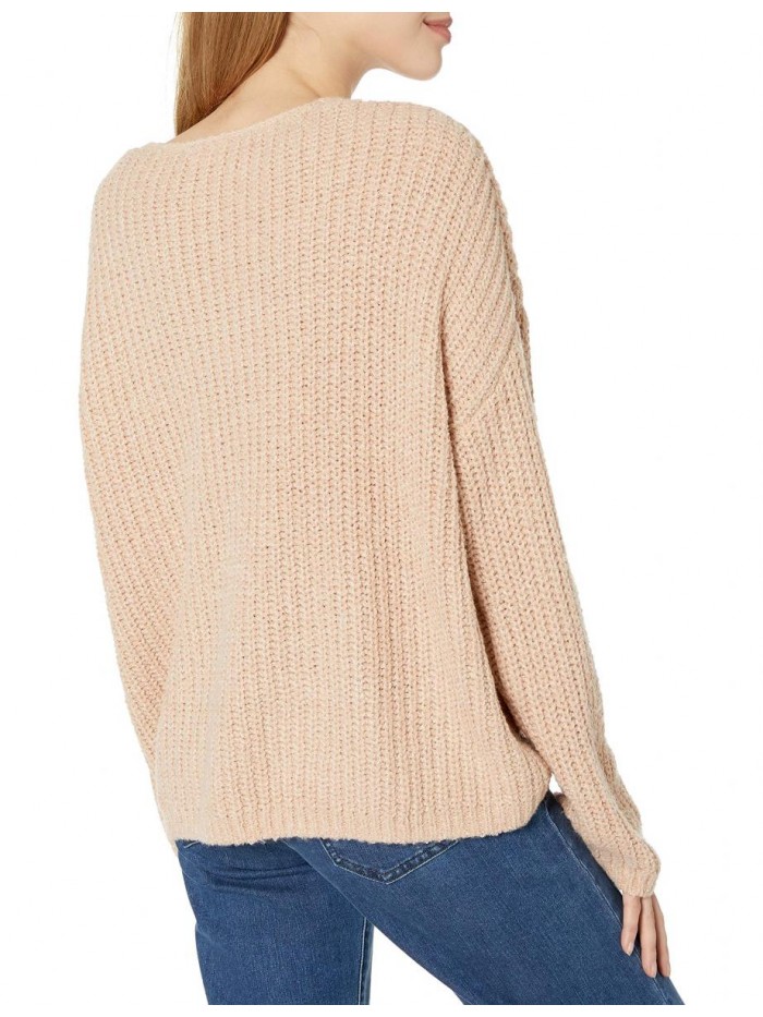 Curl Women's Woven V Neck Sweater 