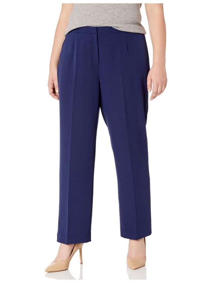 Women's Petite Size Stretch Crepe Kate Pant 