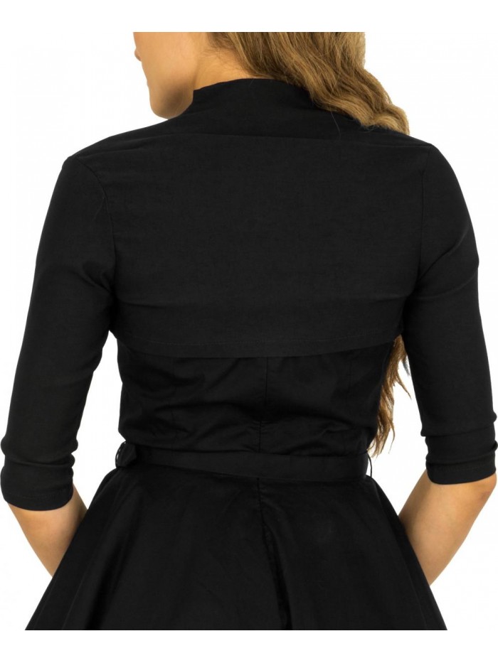 Tailored 3/4 Sleeve Bolero 