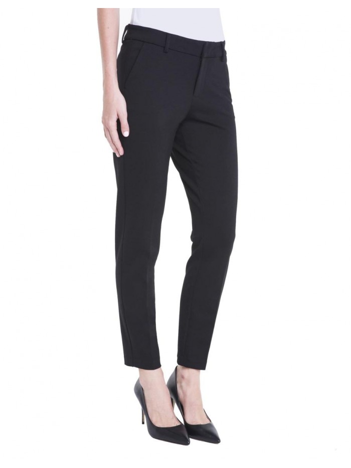 Women's Petite Kelsey Straight Leg Trouser in Super Stretch Ponte 