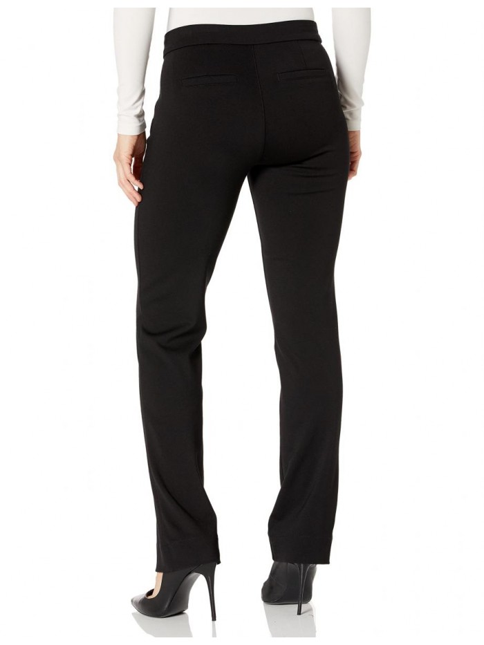 Women's Petite Ponte Trouser Pant 