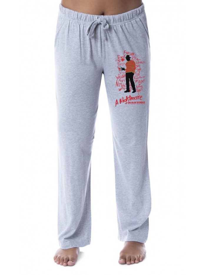 A Nightmare On Elm Street Womens' Movie Freddy Krueger Sleep Pajama Pants