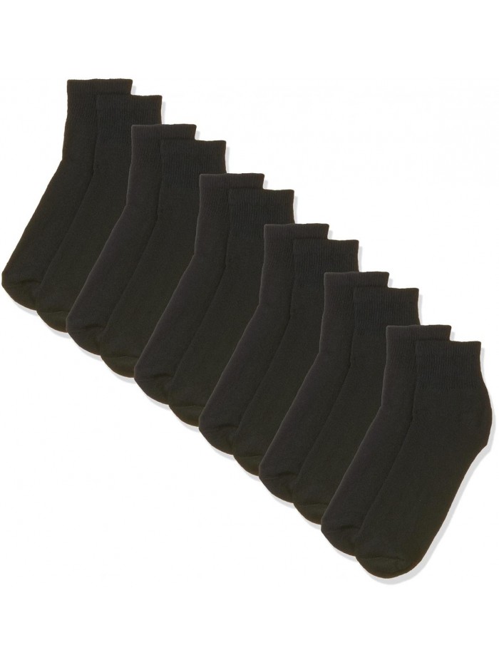 Women's 6-Pair Comfort Fit Ankle Socks 