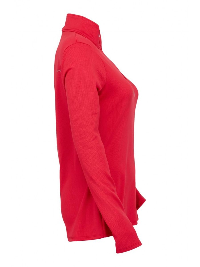 Spyder Women's Tempting Long Sleeve Half Zip T-Neck Top