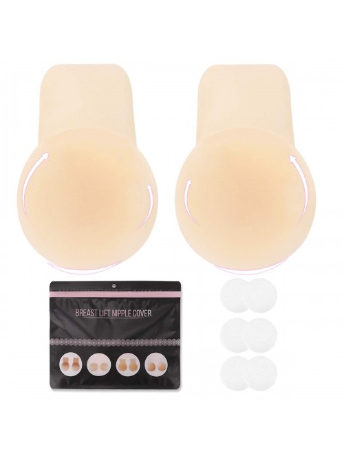 Lift Pasties Silicone Adhesive Lift Bra Stick On B...