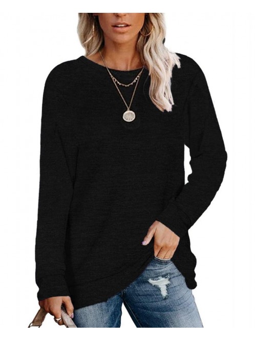 Sweatshirts For Women Long Sleeve Shirts Crewneck ...