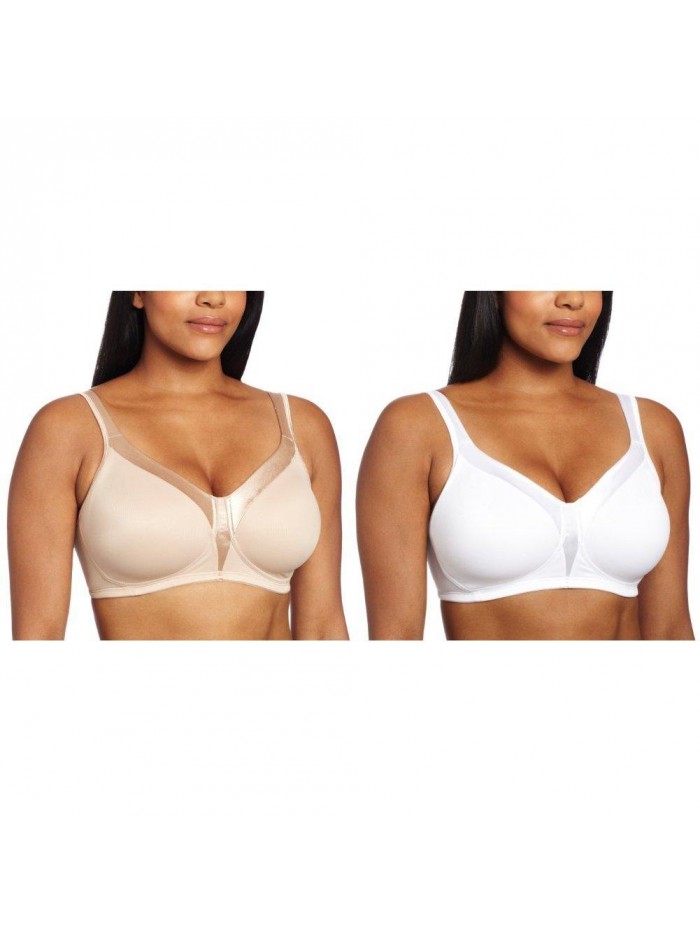 Women's 18 Hour Silky Soft Smoothing Wireless Bra Us4803 