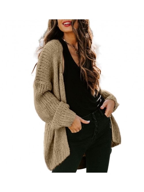 Women's Long Sleeve Open Front Cardigan Sweater Lo...