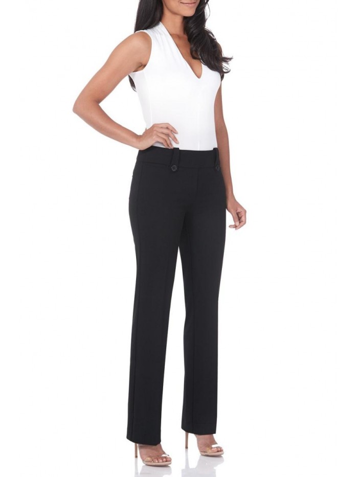 Women's Smart Desk to Dinner Stretch Bootcut Pant w/Tummy Control 