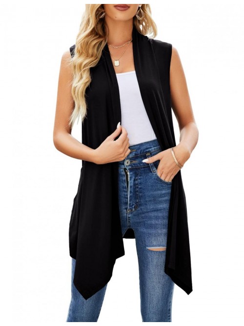 Cardigan Women Summer Lightweight Open Front Drape...