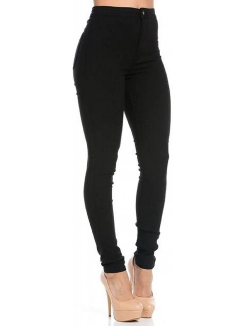 GLAM Super High Waisted Stretchy Skinny Jeans for ...