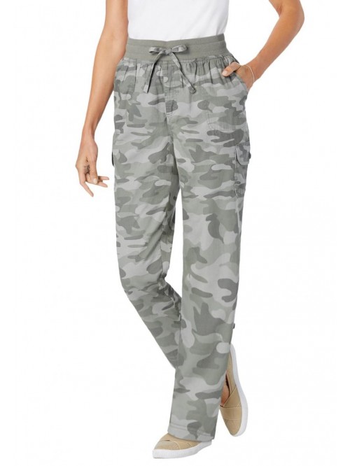 Within Women's Plus Size Convertible Length Cargo ...