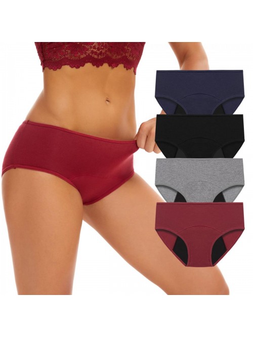 Pack Period Underwear for Women Leakproof Underwea...