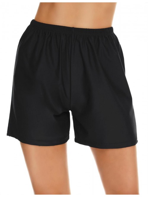 Women's Swim Shorts High Waisted Bathing Suit Bott...