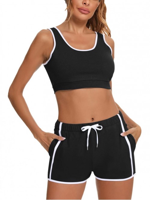 Women’s Workout Sets 2 Piece Gym Outfits Color S...