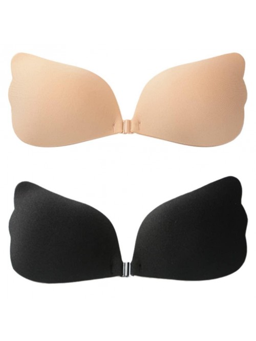 Adhesive Bra Invisible Push up Silicone Bra Strapl...