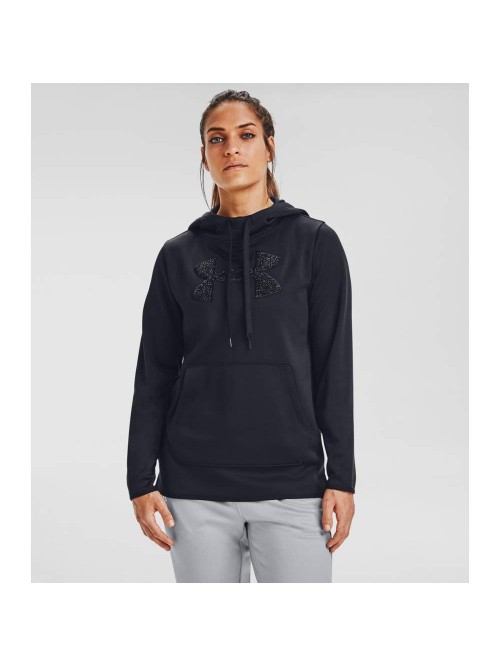 Armour Women's Fleece Big Logo Chenille/Shine Hood...