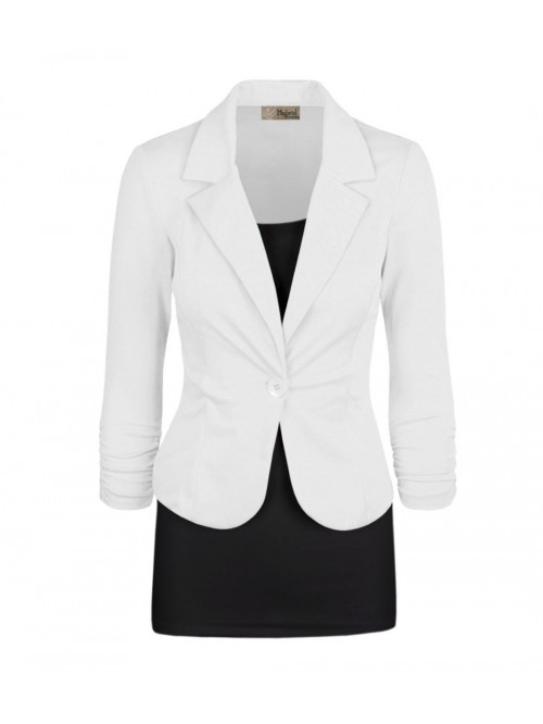 Company Womens Casual Work Office Blazer Jacket Ma...