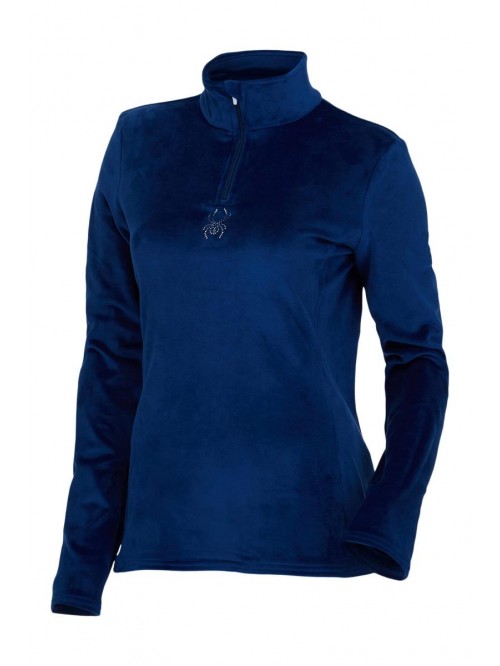 Spyder Women's Shimmer Bug Long Sleeve Half Zip T-...